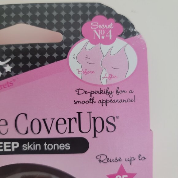 Hollywood Fashion Secrets Silicone Coverups Size 1 - Deep Skin Tone - Picture 6 of 6
